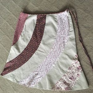 Ninas nyc skirt cordoroy boho floral